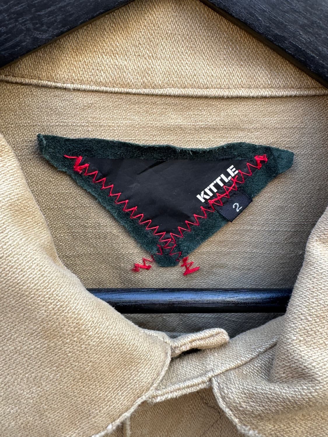 Kittle 키틀 지퍼 디테일 트러커자켓  상품이미지4