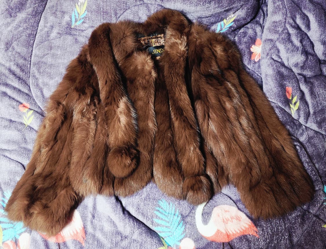 진도모피 최고급 사가 폭스 퍼자켓 상품이미지1