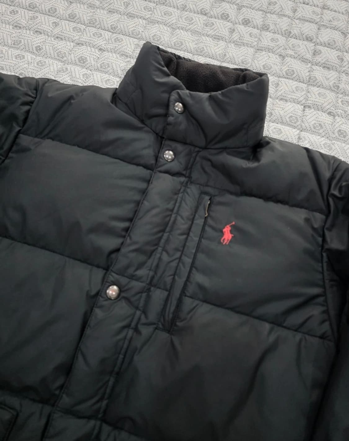 폴로 랄프로렌 블랙 다운 패딩 100 상품이미지3
