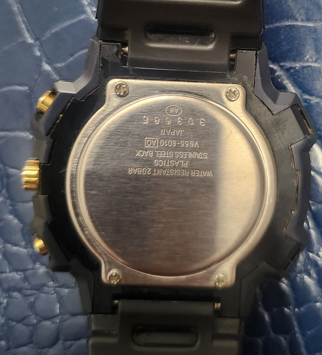 세이코 알바 하이퍼 테크 크로노그래프 시계 V655-6010 상품이미지4