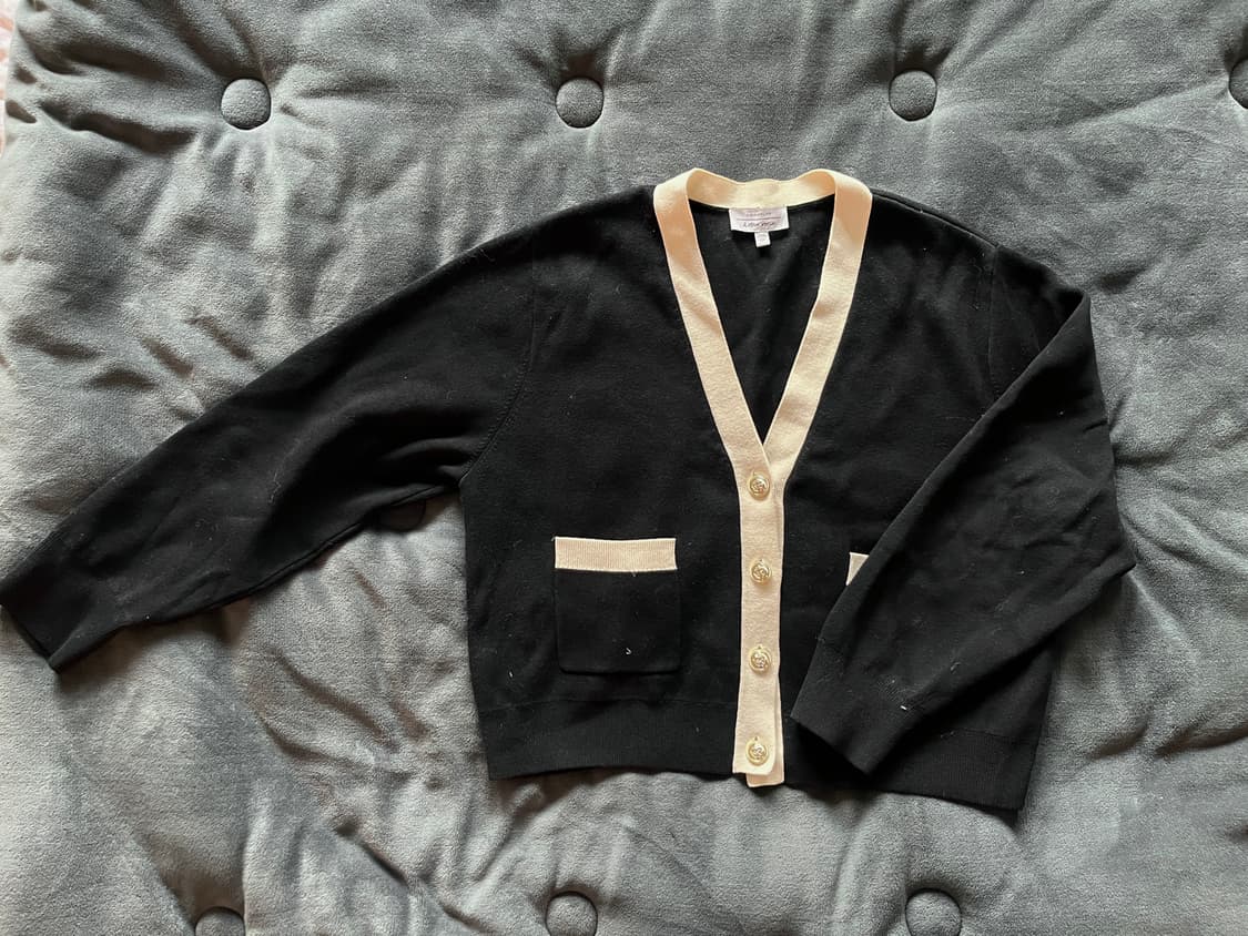 앤아더스토리즈 금장가디건 상품이미지1