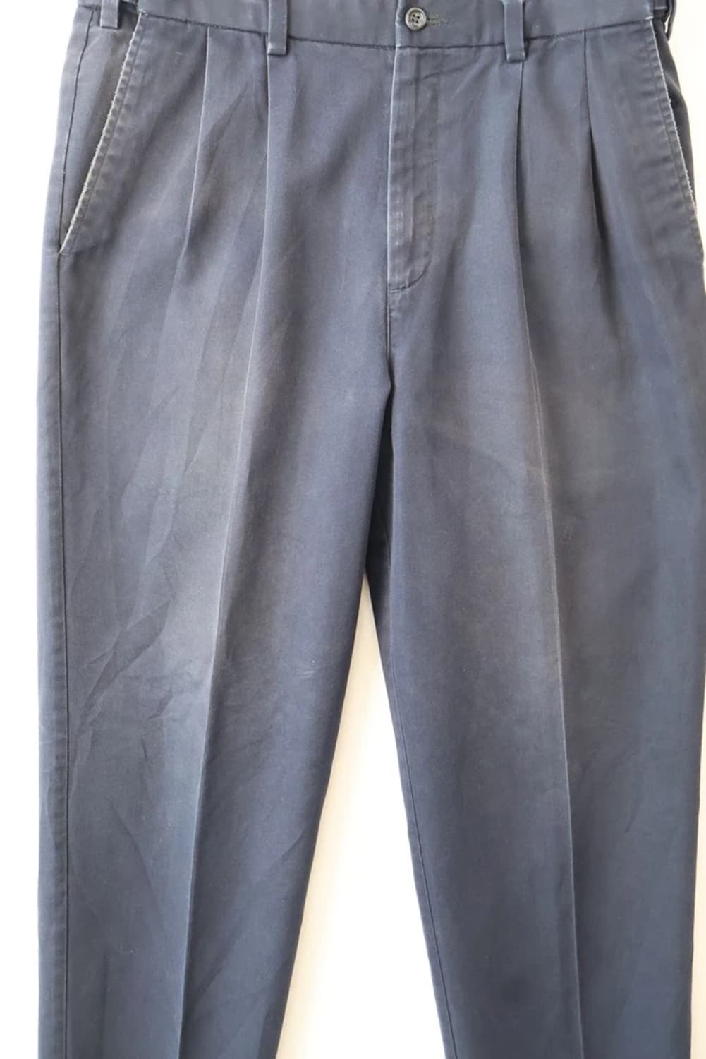 Dockers Navy Pleated Chino Pants 상품이미지5