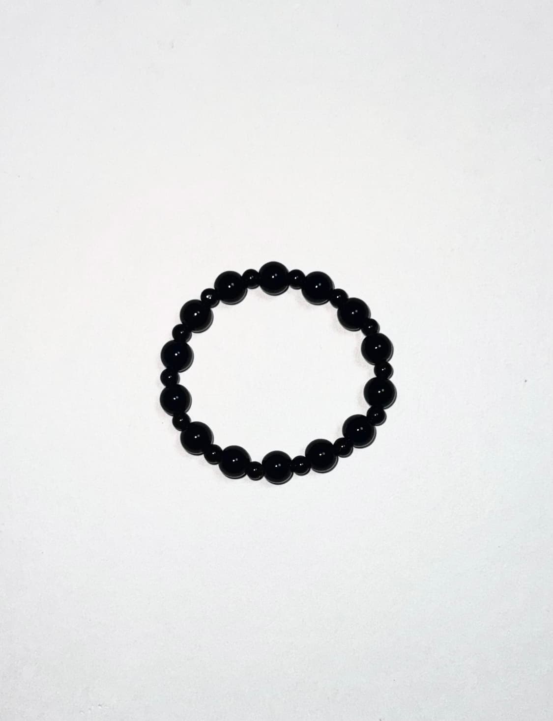 layered black beaded acc 상품이미지1