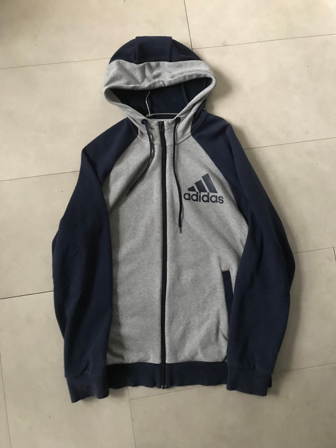 아디다스 네이비 그레이 나그랑 후드집업 상품이미지9