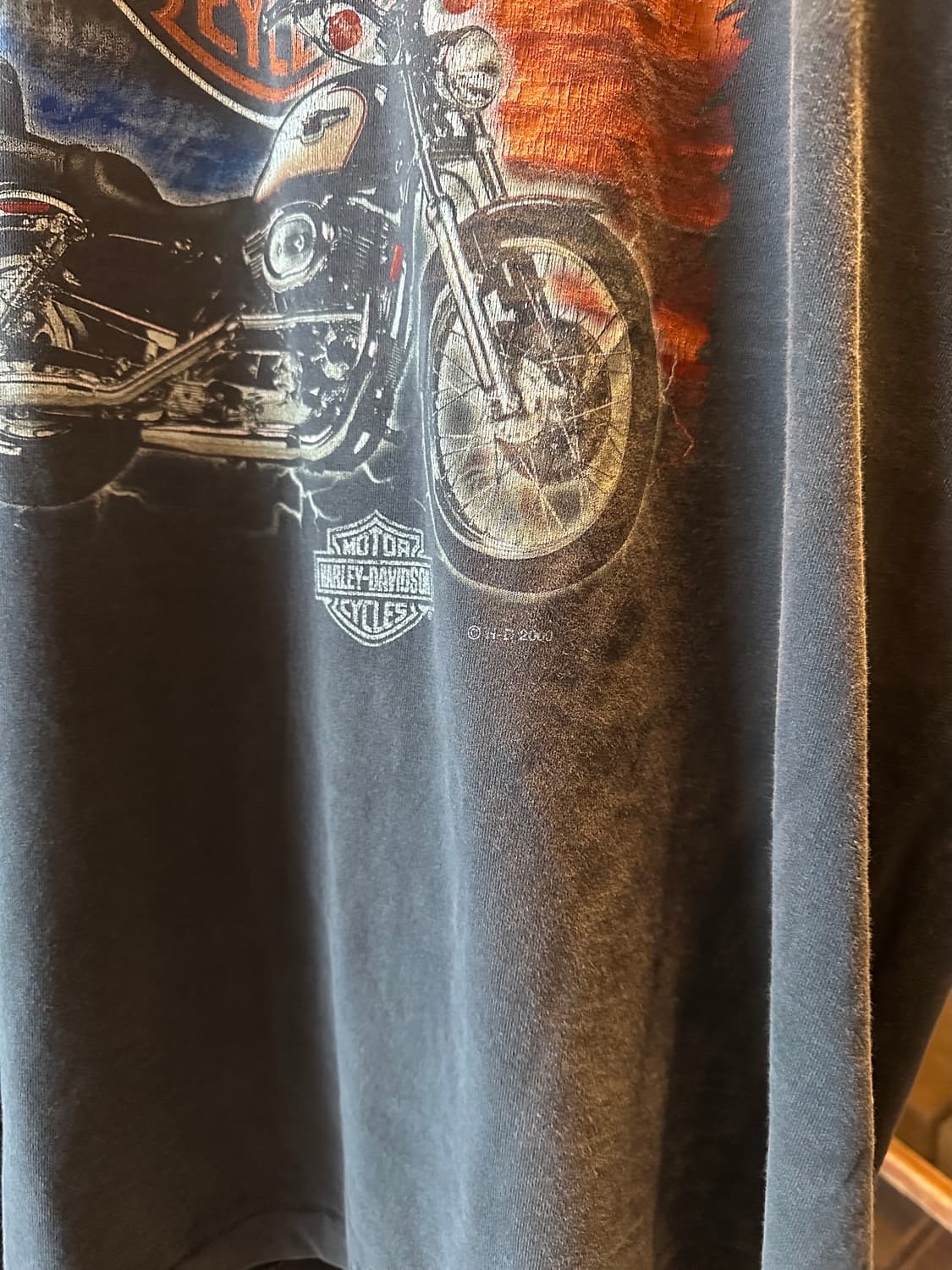 USA Vintage Harley Davidson T Shirt 상품이미지3