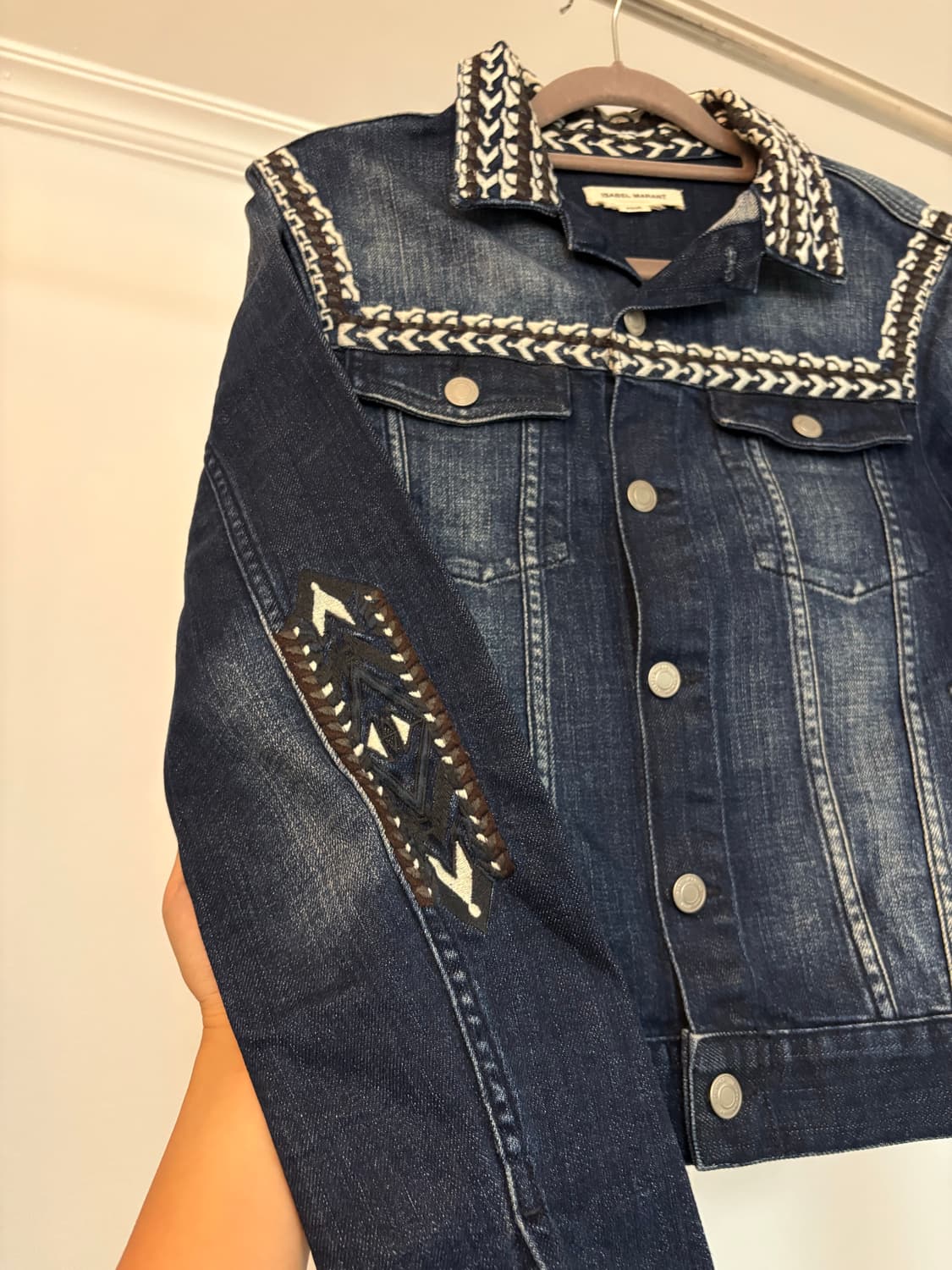 이자벨마랑 h&m 콜라보 걸스 데님자켓 상품이미지1