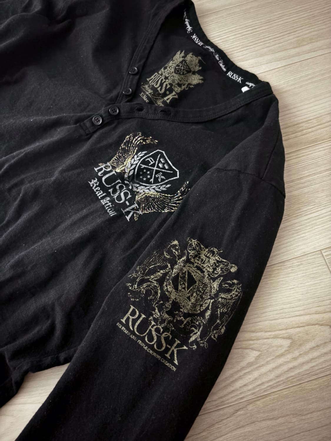 펑크 날개 롱슬리브 y2k 상품이미지3