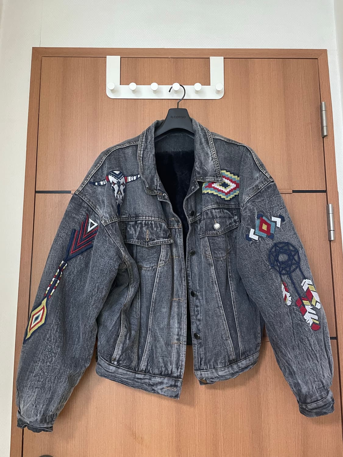 네이티브 아메리칸 자수 데님 자켓 상품이미지2