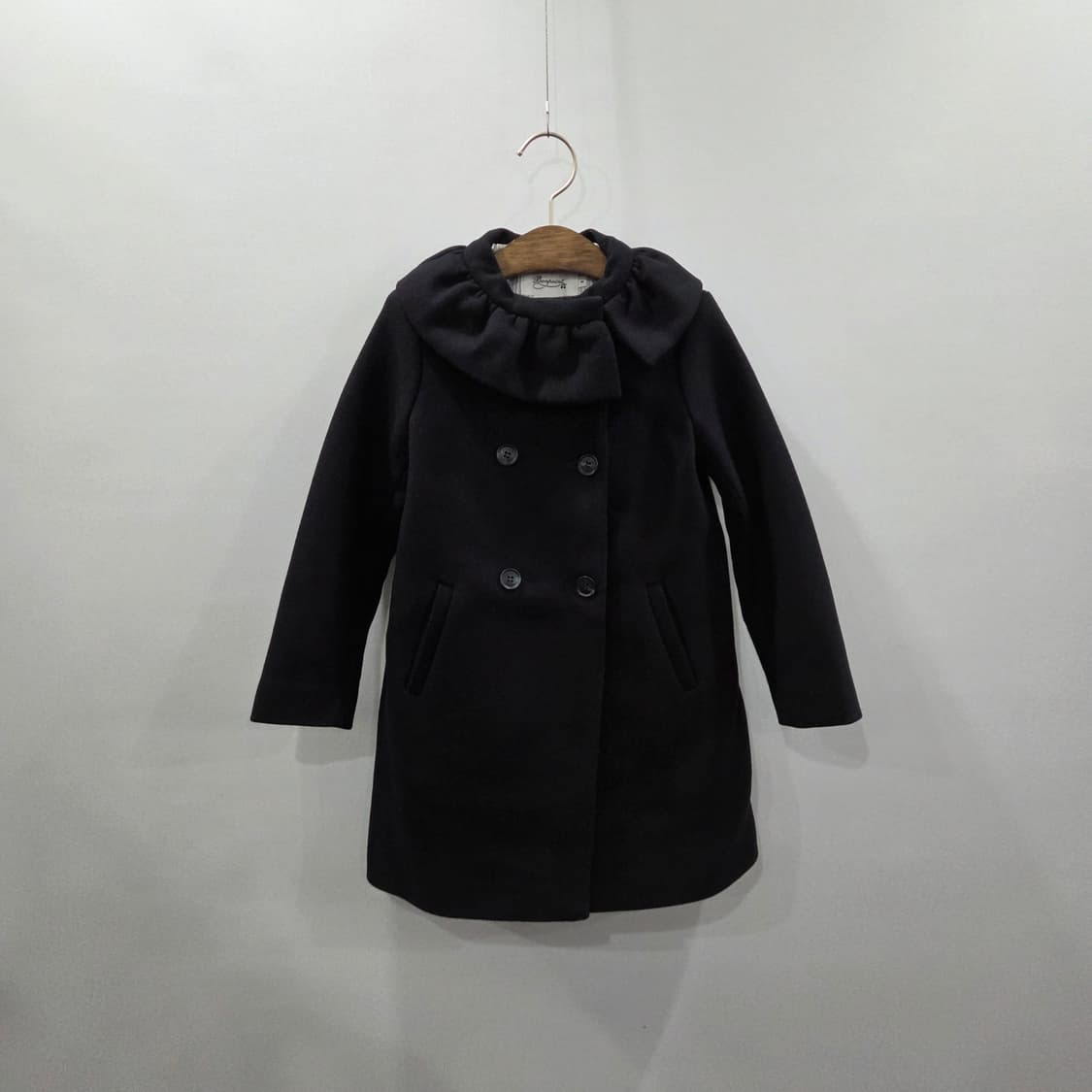 봉쁘앙 키즈 울 블랜드 코트 6A 상품이미지1