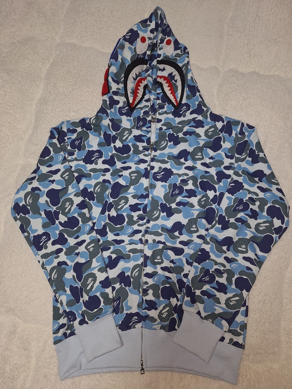 베이프 ABC 카모 샤크 후드 상품이미지1