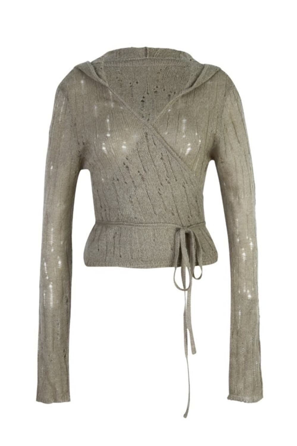 세릭 ERRATIC SCOTCH HOODIE LAP CARDIGAN 상품이미지1