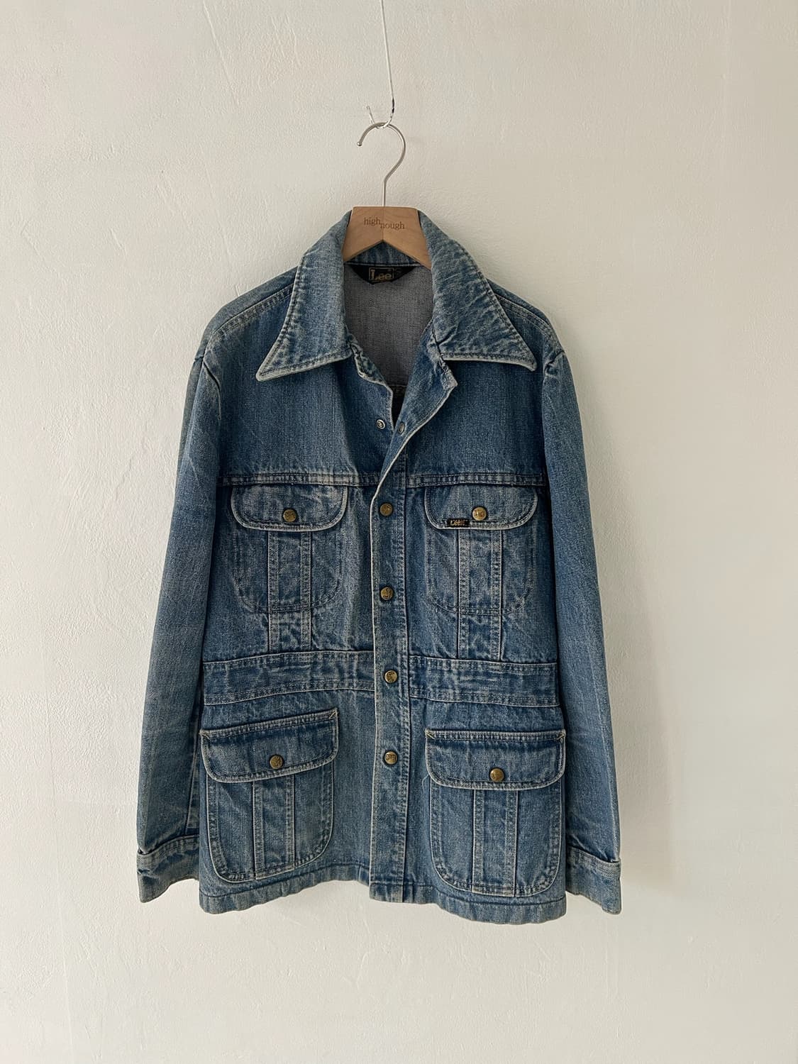 70's Lee Bush denim chore jacket. 상품이미지1