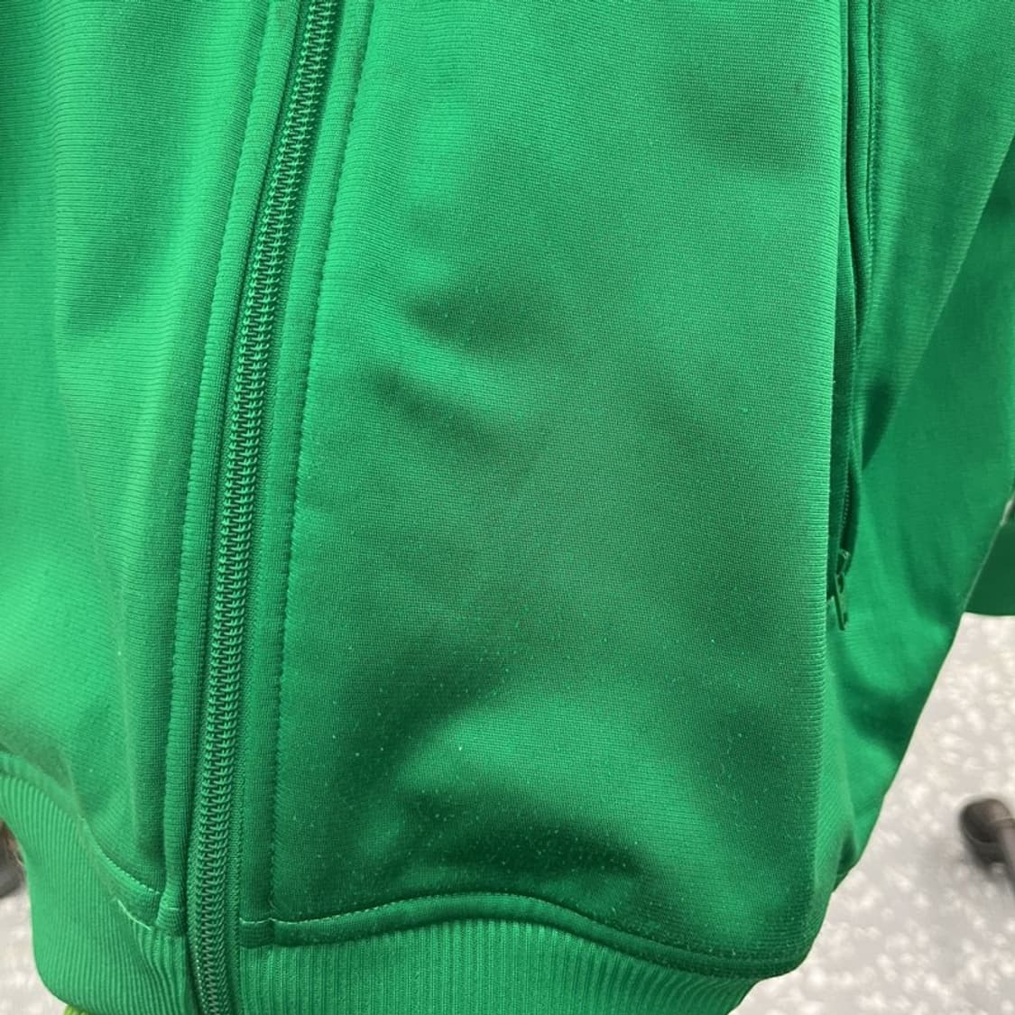 아디다스 레트로 Y2K 00's 비비드 그린 져지 집업 S C09880 상품이미지8