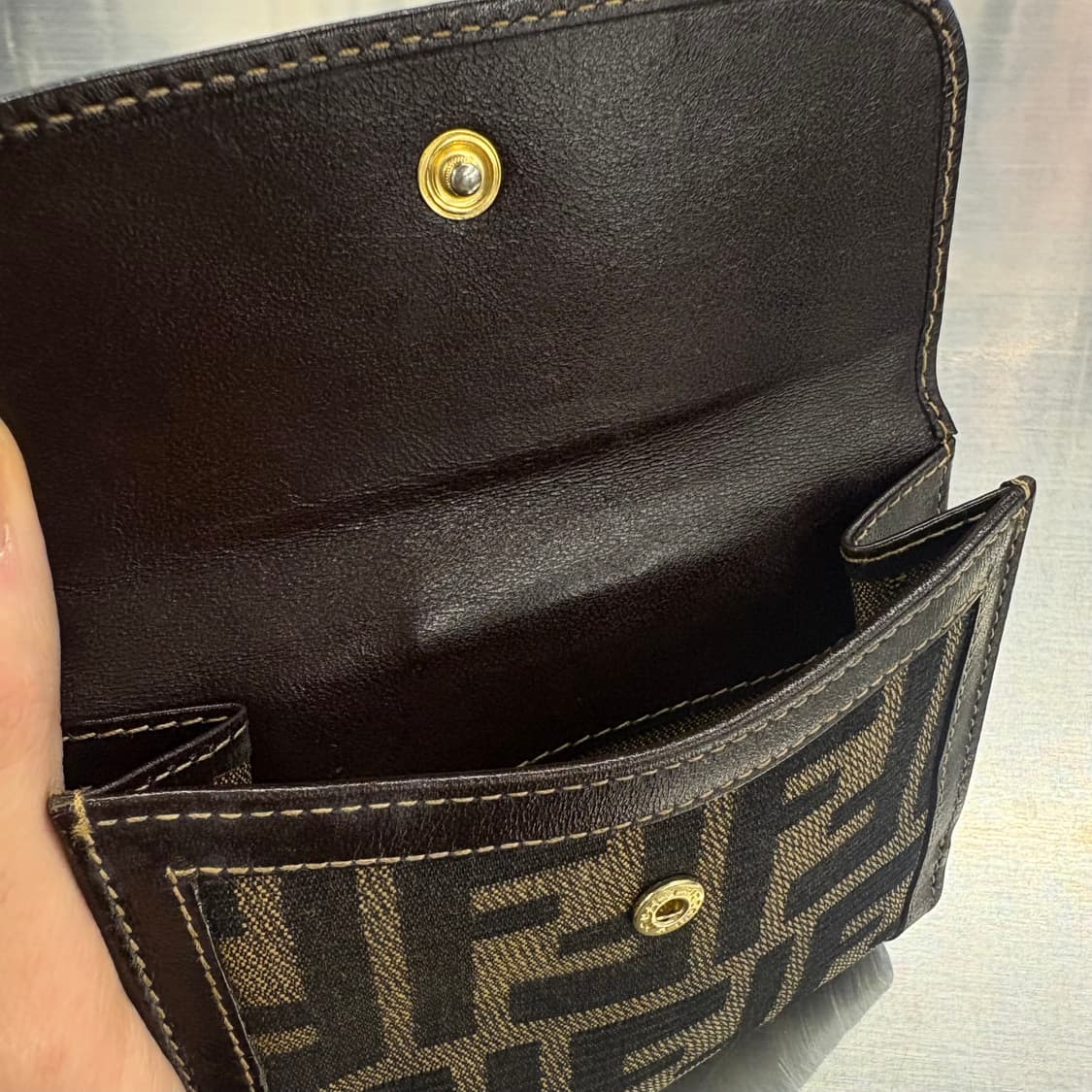 펜디 모노그램 주카 캔버스 지갑 상품이미지5