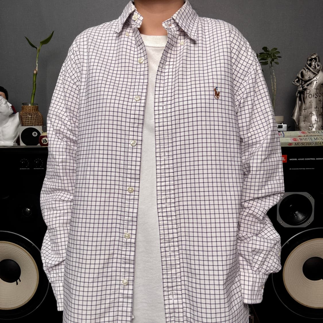 폴로 체크셔츠 상품이미지1