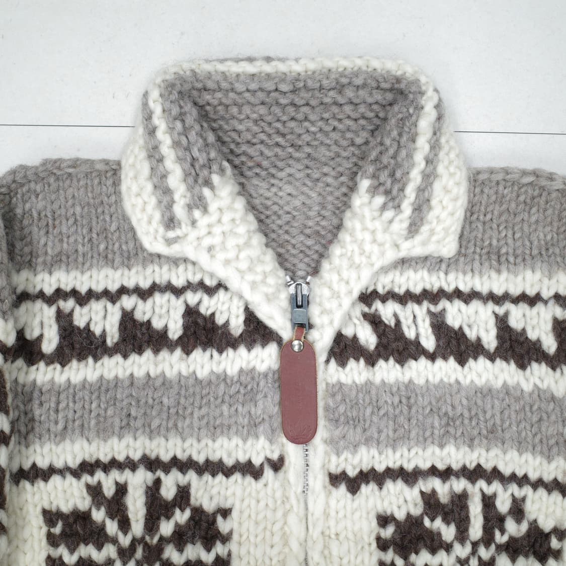 캐나디안 스웨터 컴퍼니 울 코위찬 MADE IN CANADA  상품이미지2