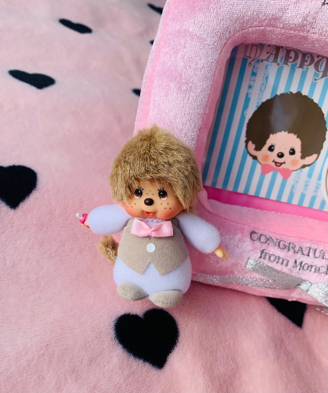 몬치치 웨딩 인형 액자 희귀 상품이미지2