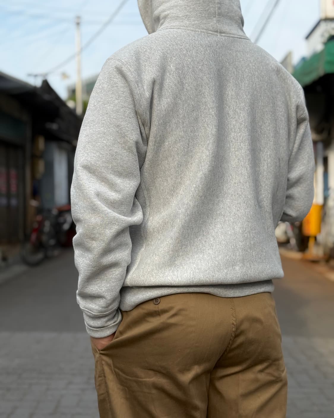 챔피온 리버스위브 재팬 에지우드 트랙 후디 스웻셔츠 XL 상품이미지9