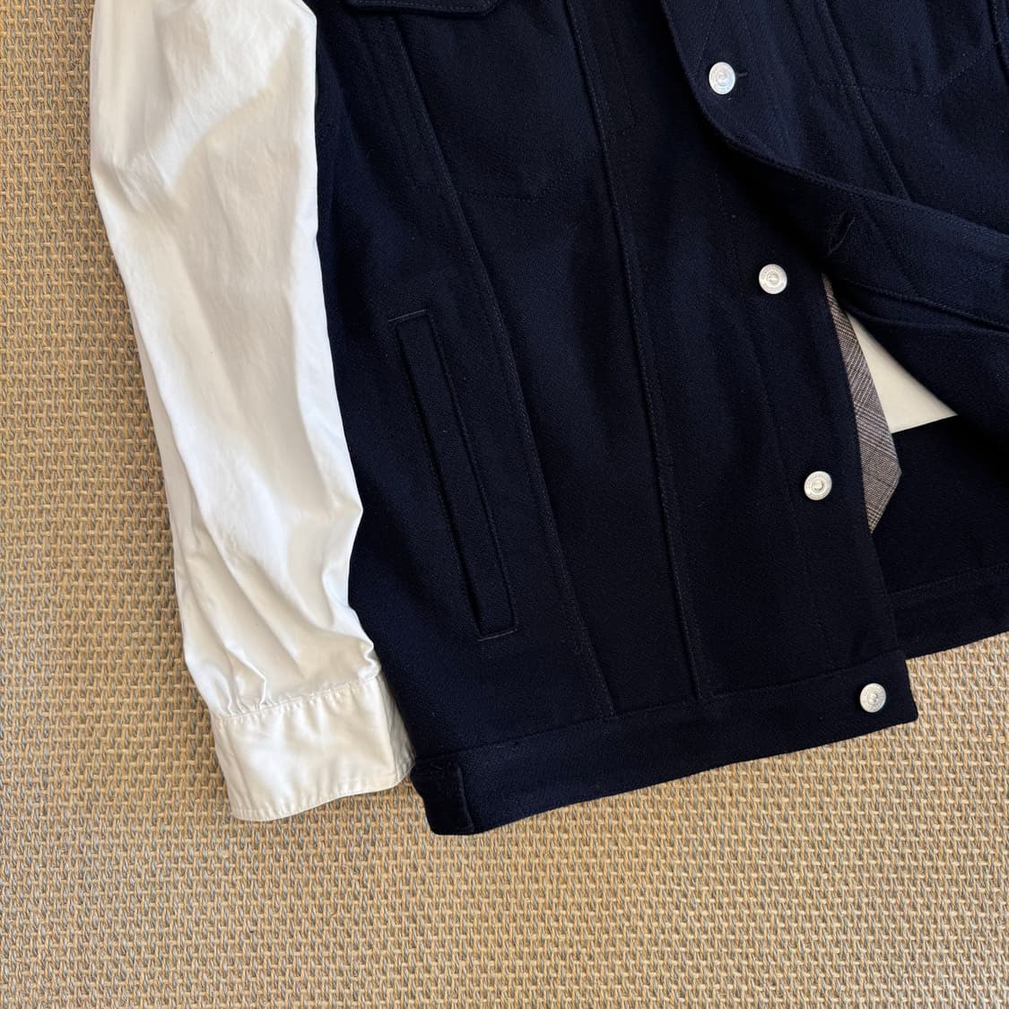 Dsquared2 디스퀘어드 이탈리안 최상급 멜튼울 트러커 베스트 조끼  상품이미지3