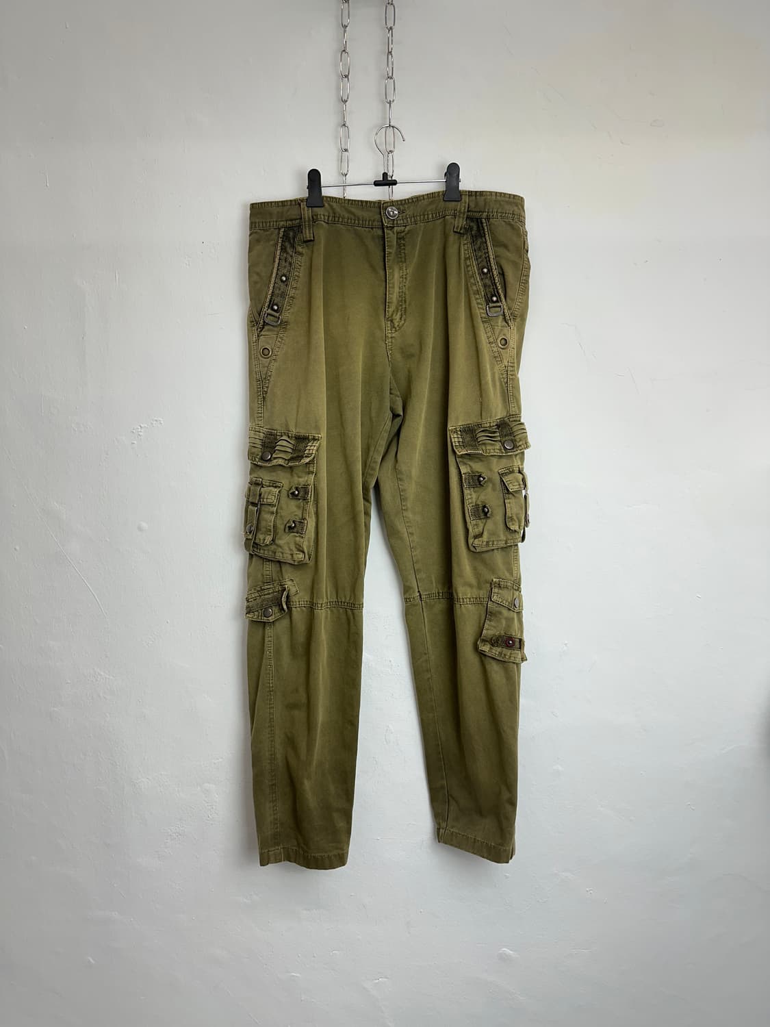 Military Multi-Pocket Cargo Pants 상품이미지4