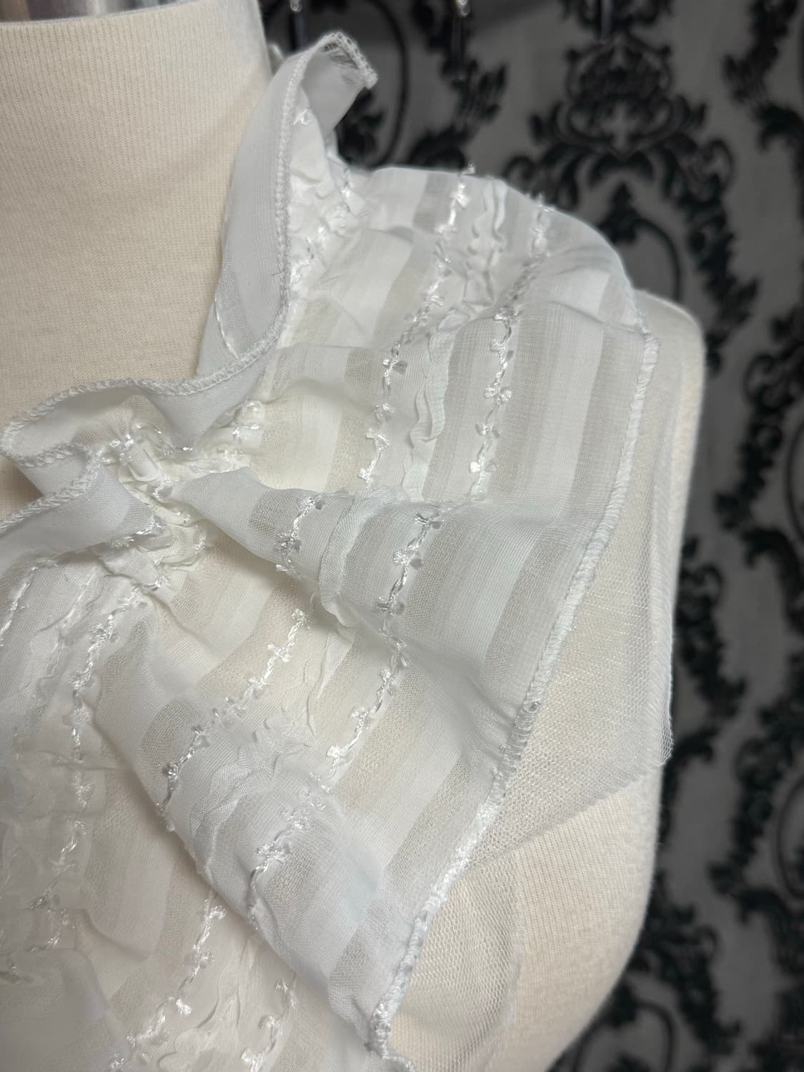 레이스 레이어드 캉캉 시스루 벨트 상품이미지3