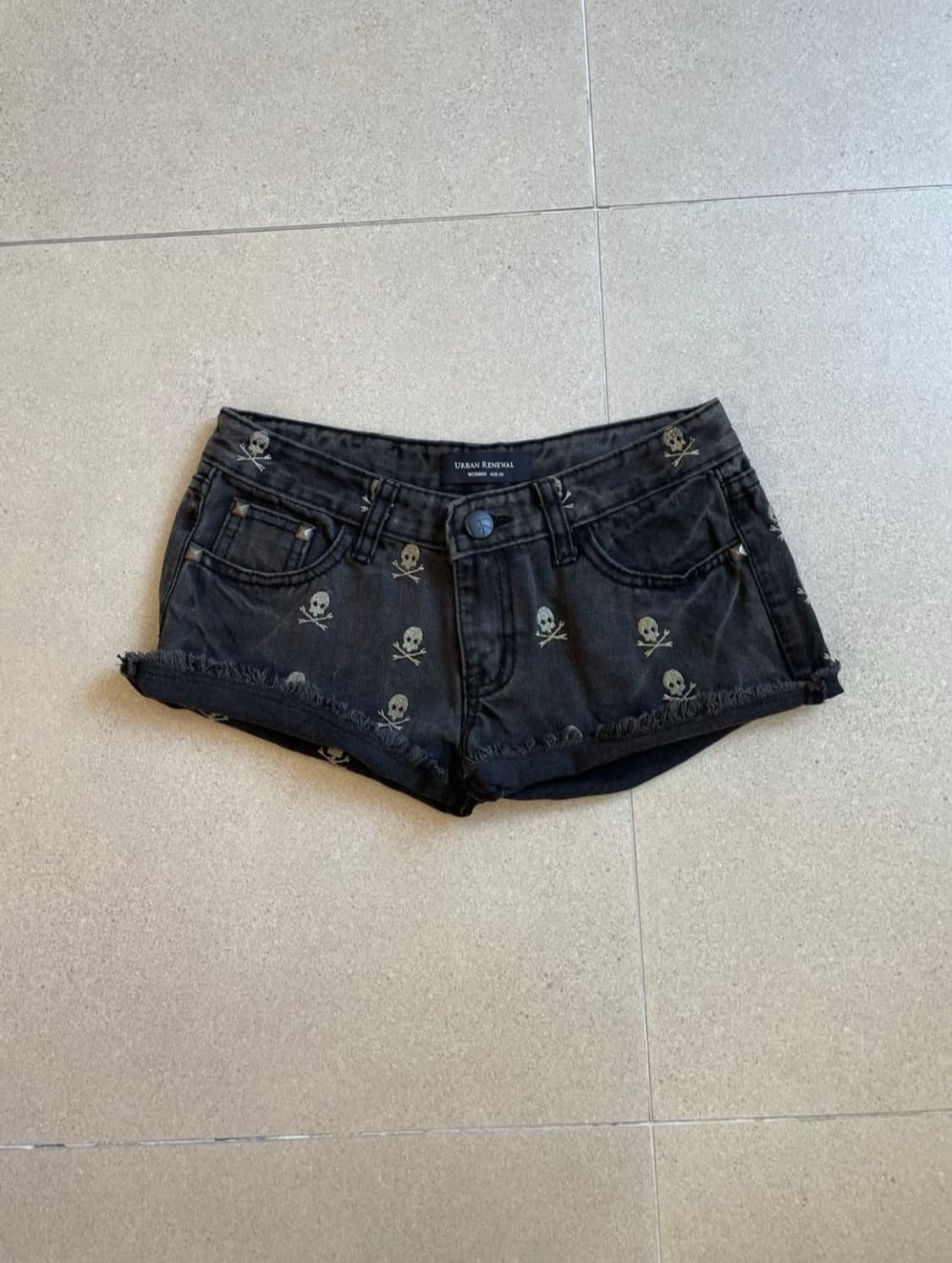 Japanese vintage Skull funk short pants 상품이미지1