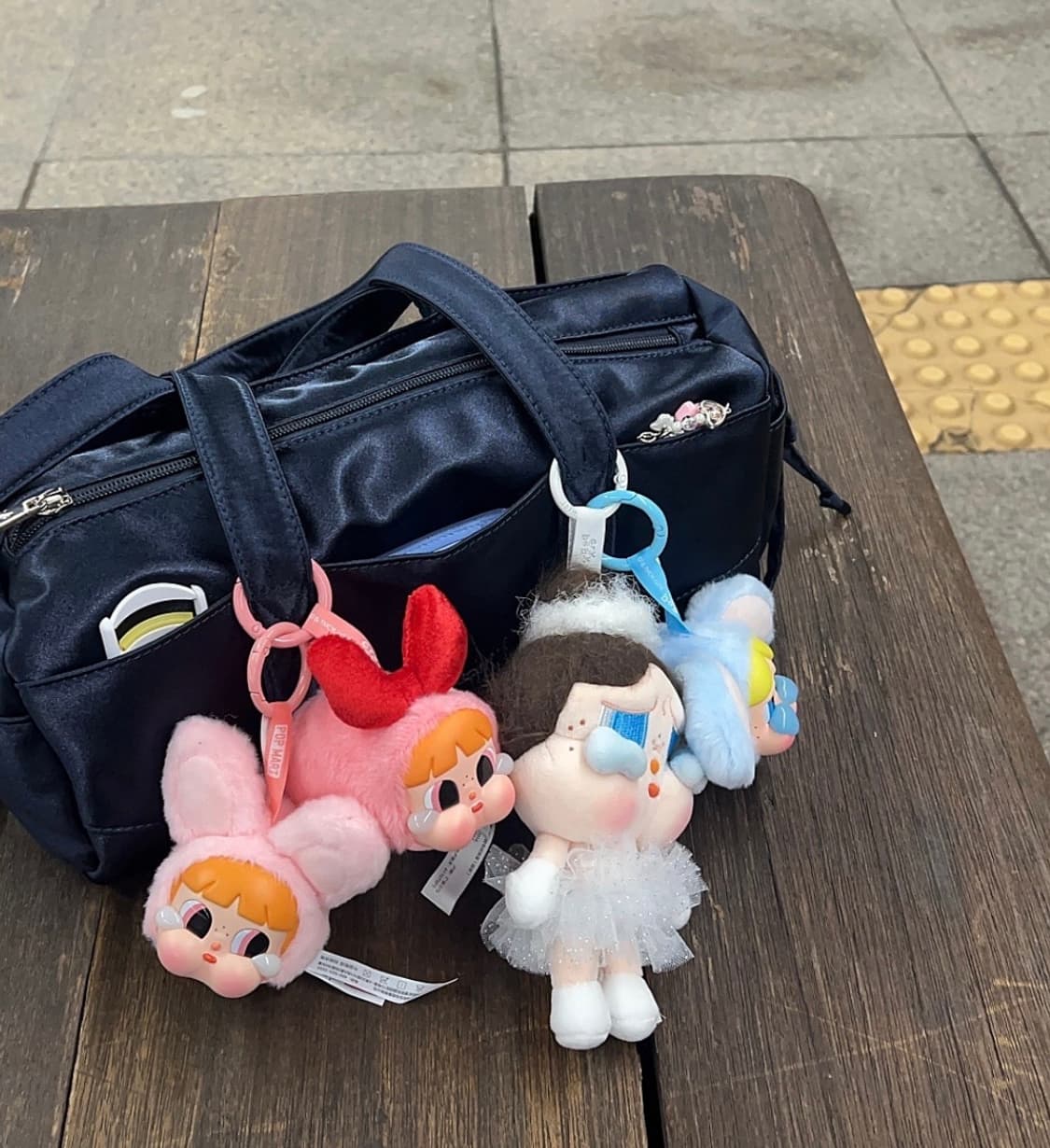 팝마트 크라이베이비 x 파워퍼프걸 거울형 키링 상품이미지9