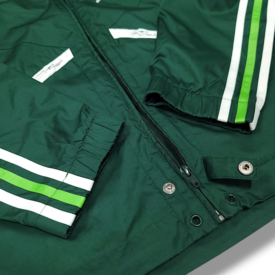 [100] 아디다스 포르쉐 그린 후드 올드스쿨 바람막이 상품이미지7