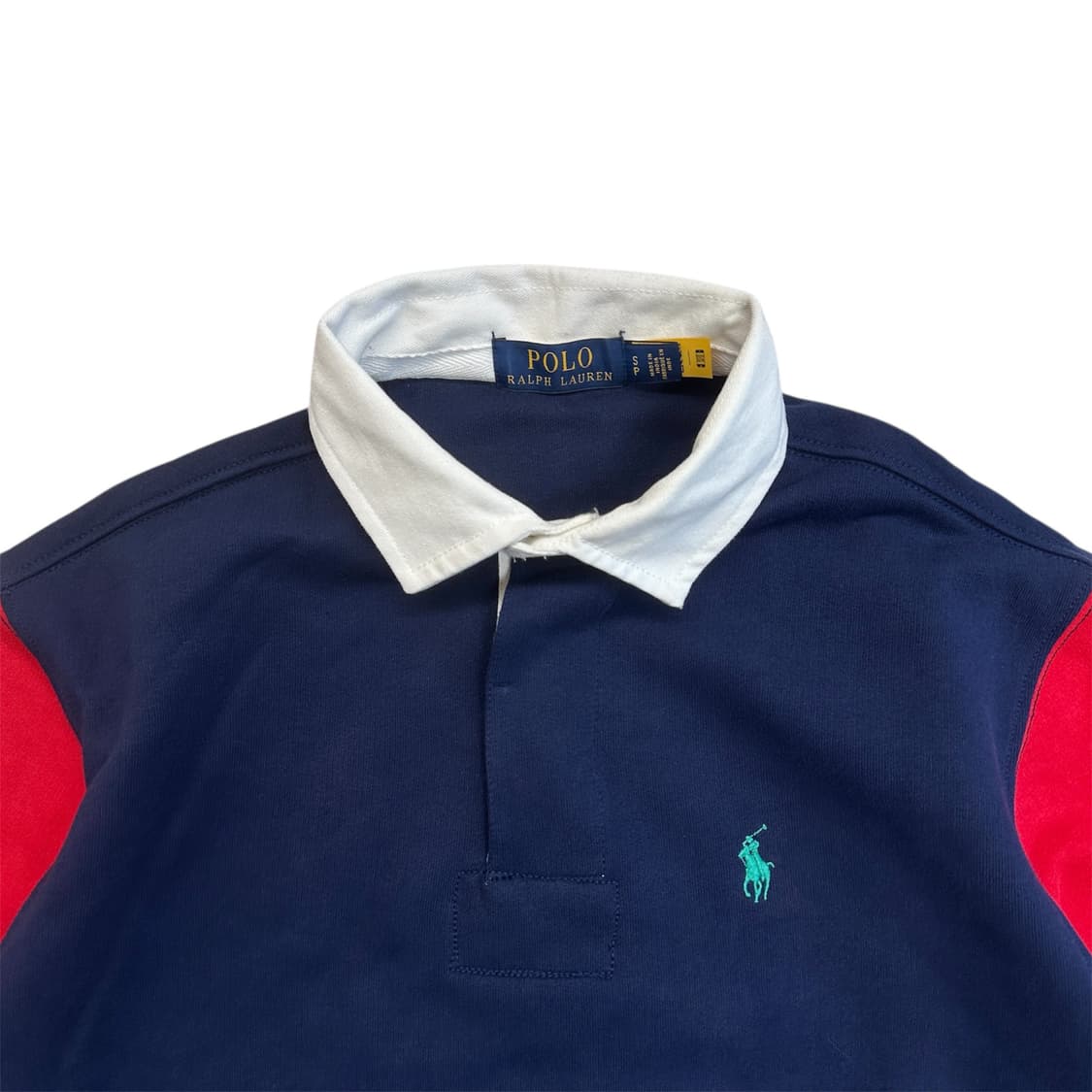 [S] 폴로 랄프로렌 컬러블록 럭비 스웻셔츠 상품이미지3