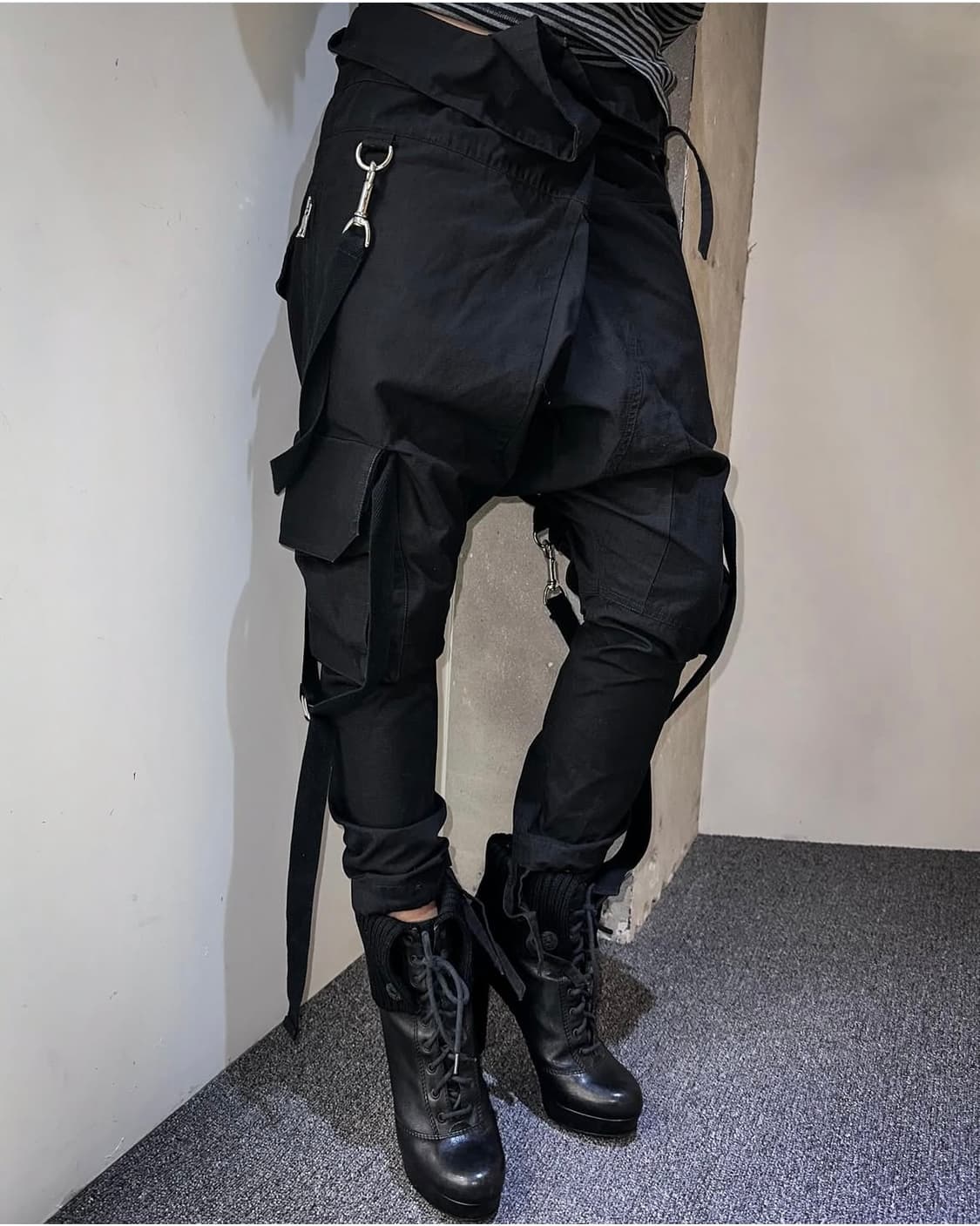 발망 11s/s 크리스토프 드카르냉 본디지 팬츠 상품이미지2