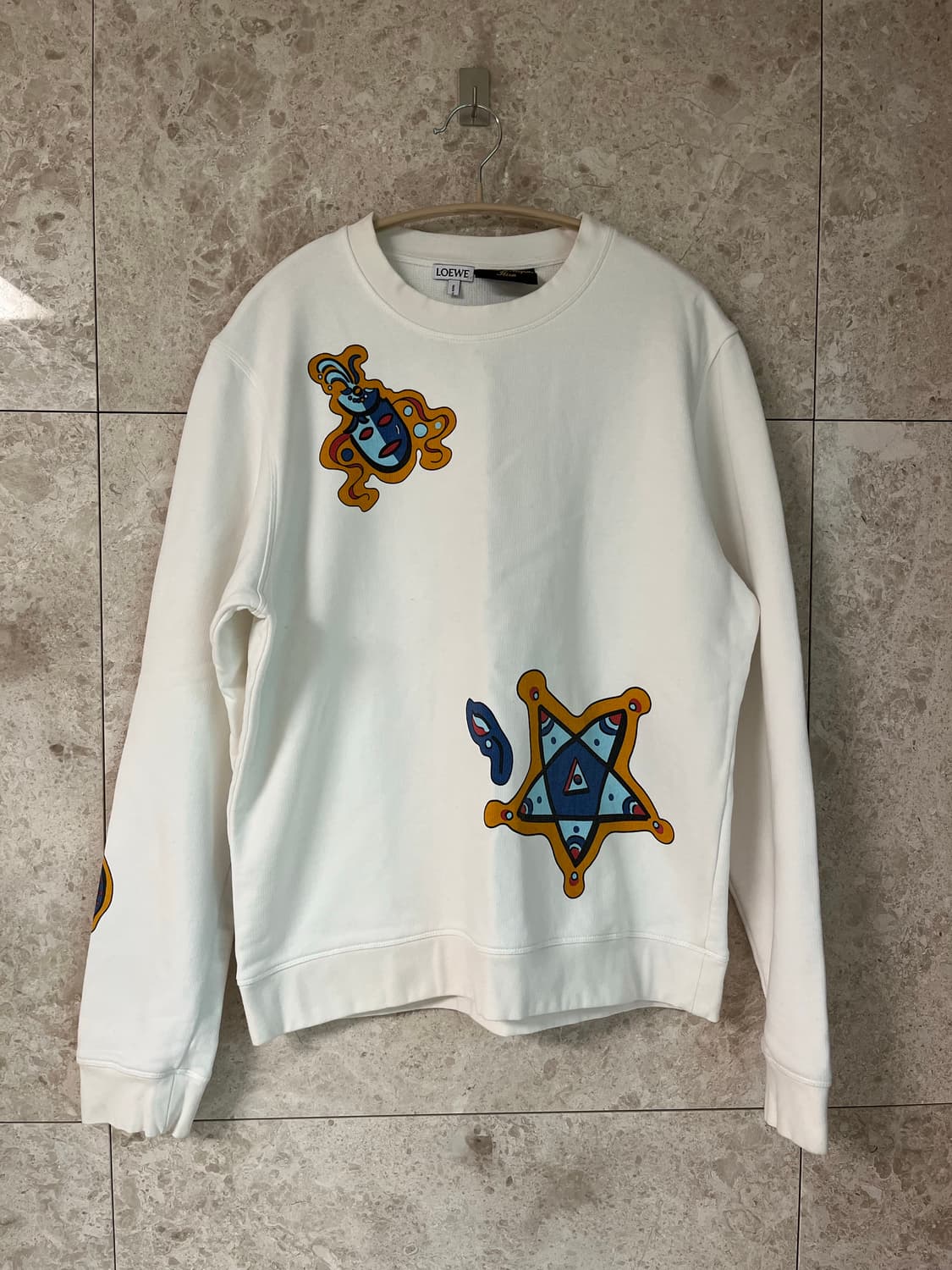 로에베 Paula's Ibiza 콜라보 맨투맨 L 정품 상품이미지1