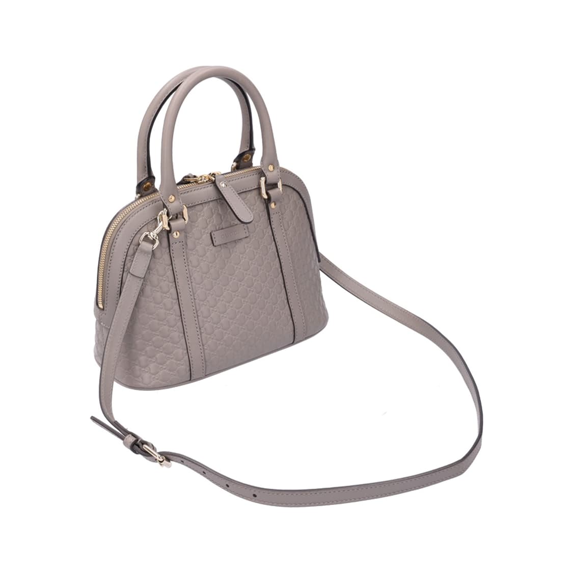 구찌 449654 마이크로 시마 스몰 돔 토트백 그레이 상품이미지6