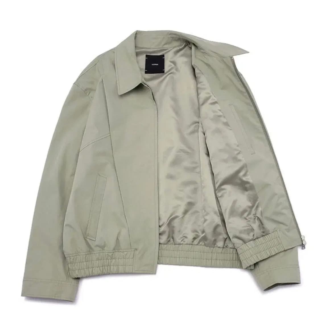 새상품(XL)일꼬르소 베이지 코튼 카라 블루종 점퍼 상품이미지6