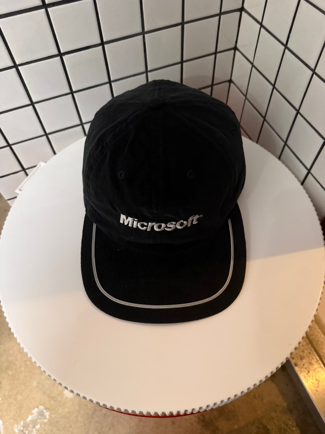 90s Microsoft vintage cap 마이크로소프트 빈티지모자 상품이미지2