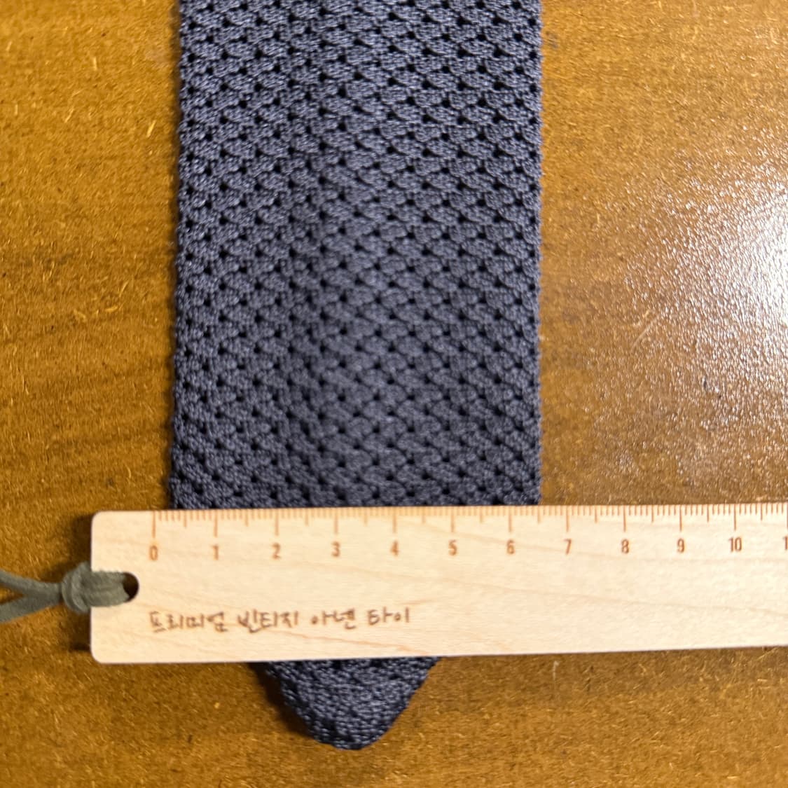 브루넬로쿠치넬리 BRUNELLO CUCINELLI 니트 넥타이 차콜 상품이미지6