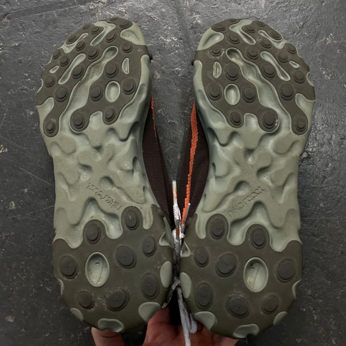 265 나이키 리액트 ISPA 벨벳 브라운 상품이미지5