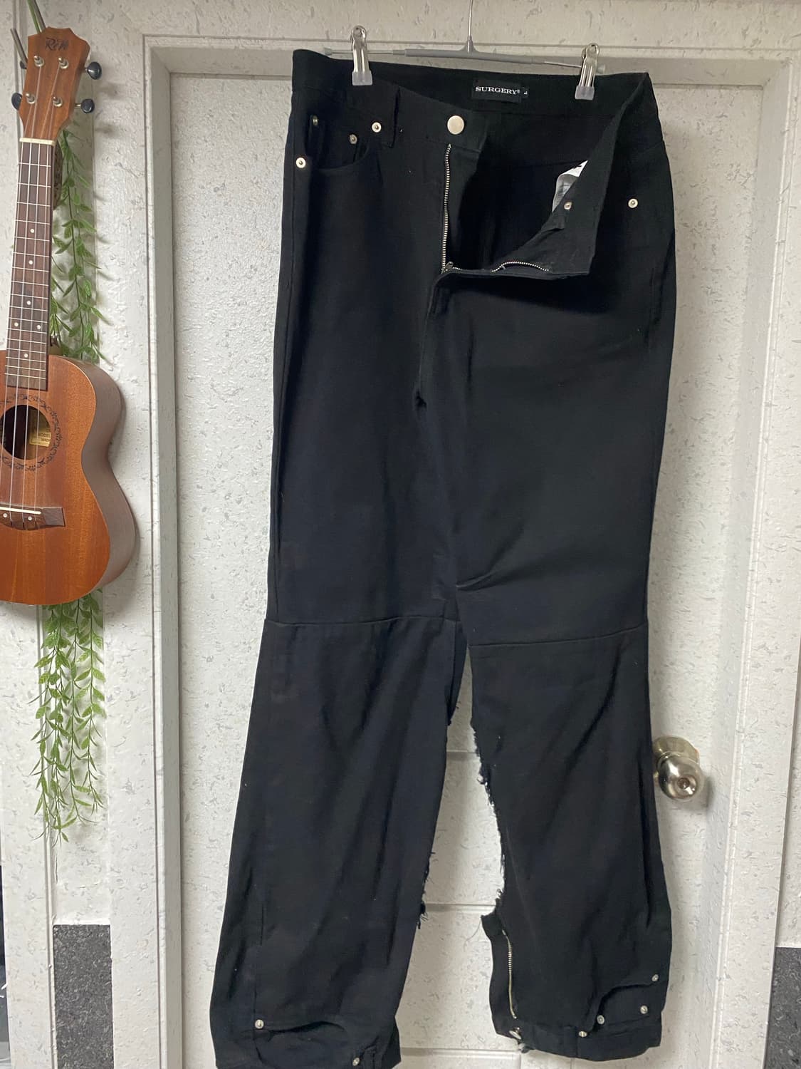 써저리 더블 진 블랙 L 상품이미지2