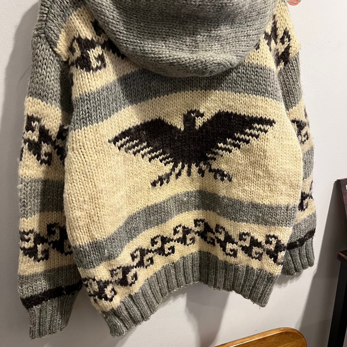 빈티지 썬더버드 울 코위찬 상품이미지4