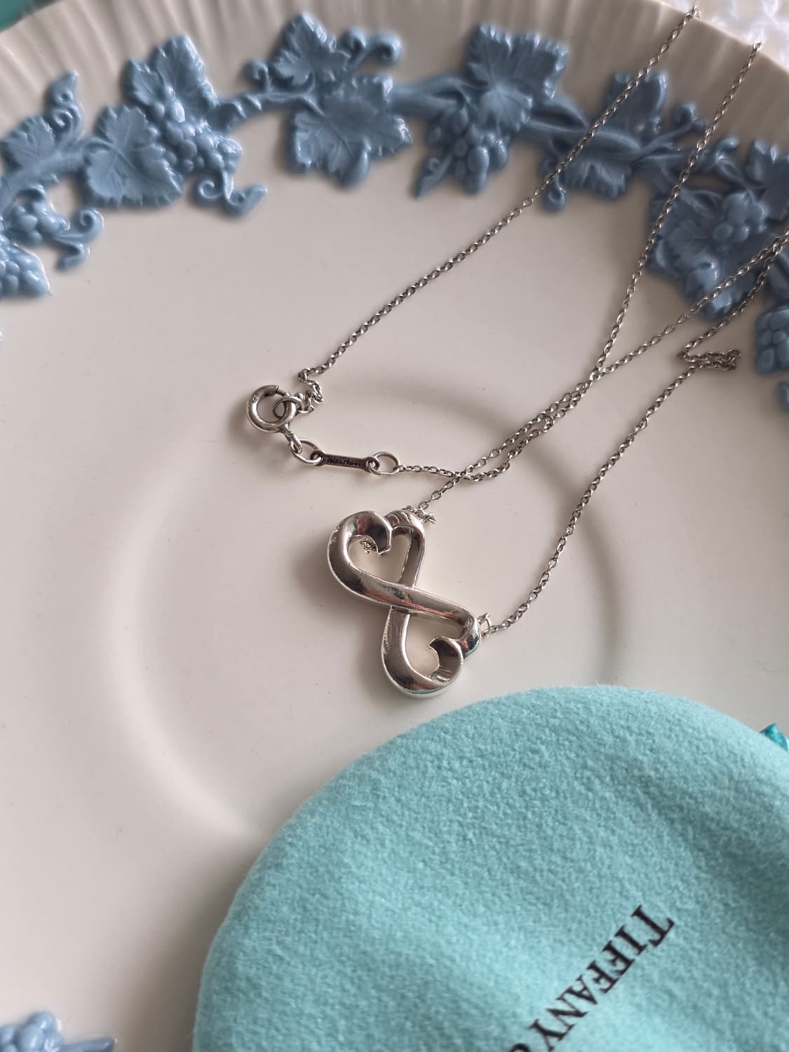 티파니앤코 팔로마 피카소 더블하트 인피니티 목걸이 상품이미지3
