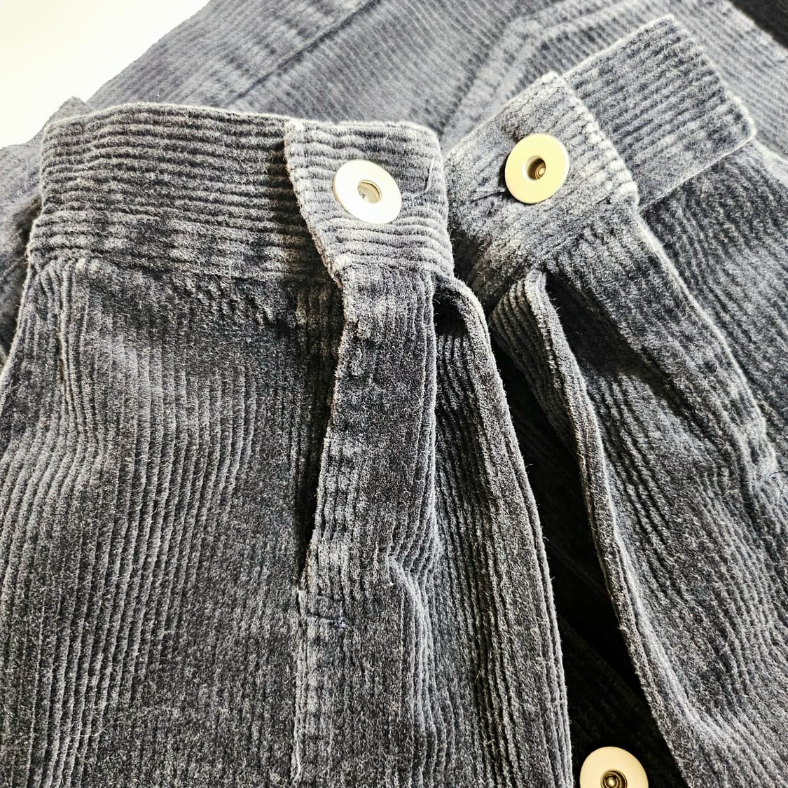 [M(105)][파르티멘토] 워시드 코듀로이 트러커 자켓 다크 네이비 상품이미지6