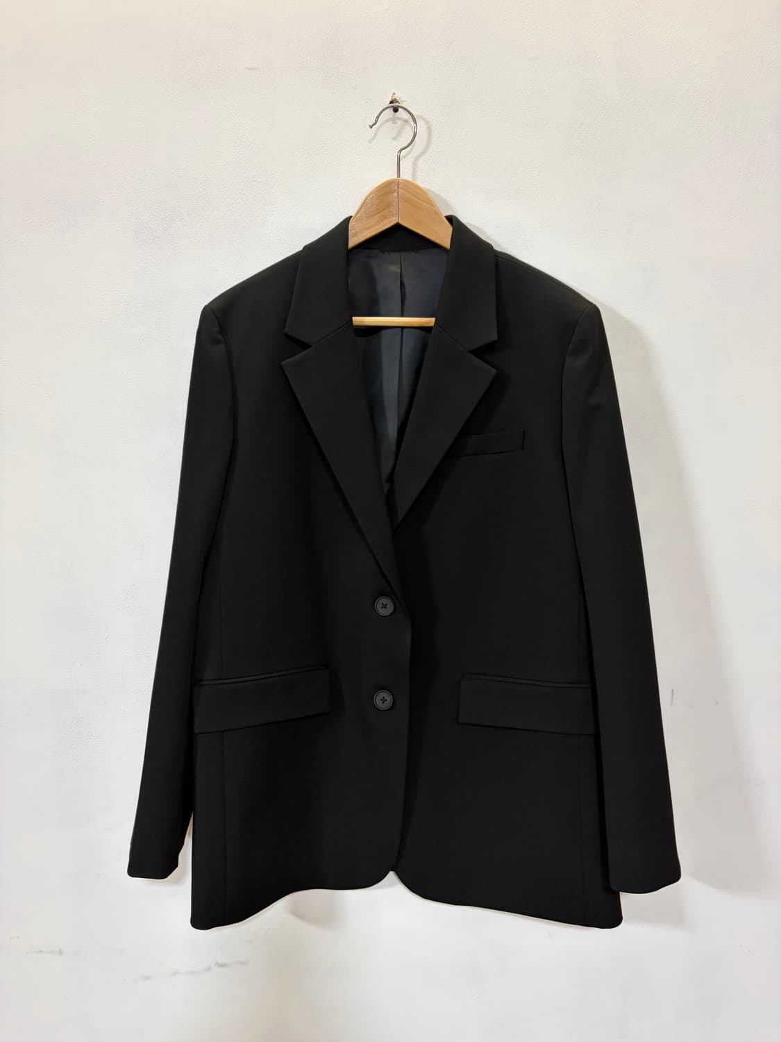 무신사 스탠다드 블랙 블레이저 M 상품이미지1
