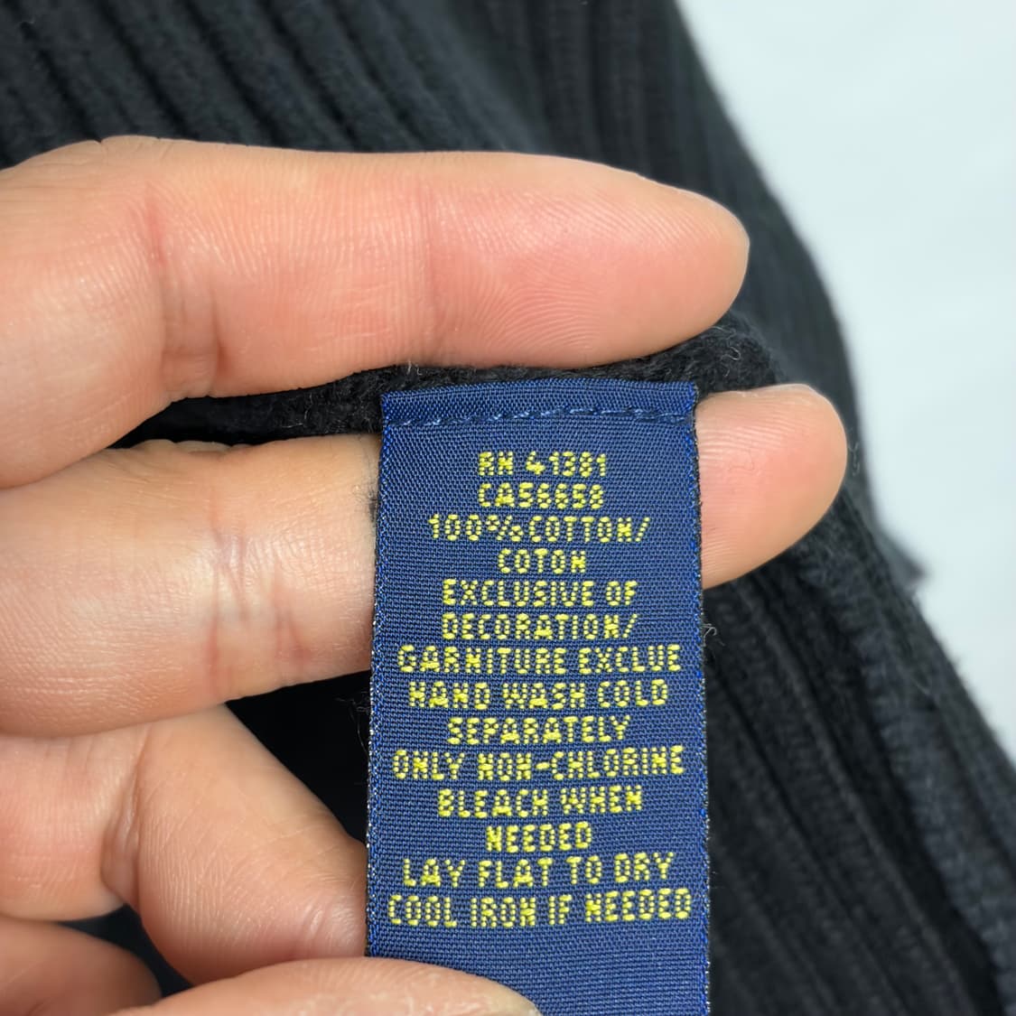 폴로 랄프로렌 쿼터집 니트 1 상품이미지6