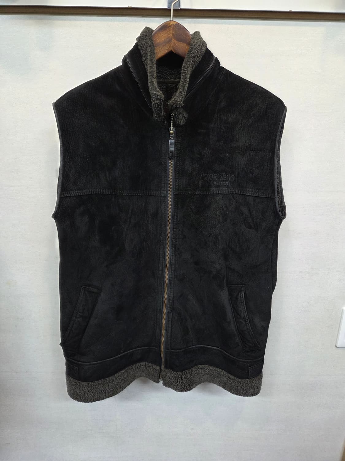 유나이티드 워커스 90s 빈티지 무스탕 조끼 100 상품이미지1