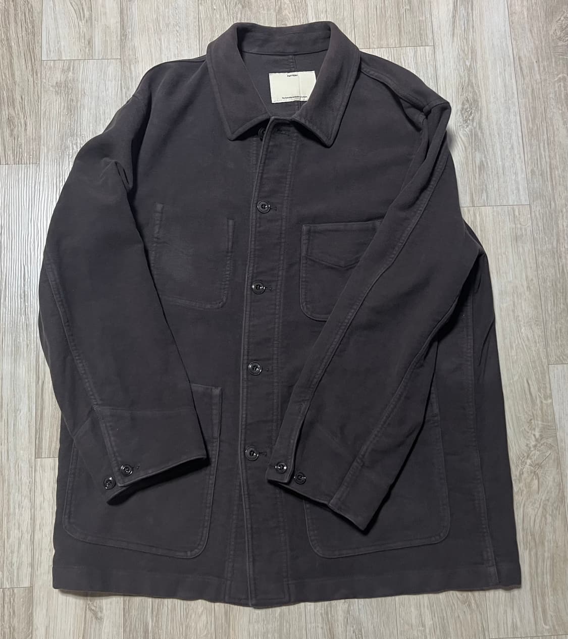 포터리 몰스킨 워크자켓 브라운 1사이즈 상품이미지4