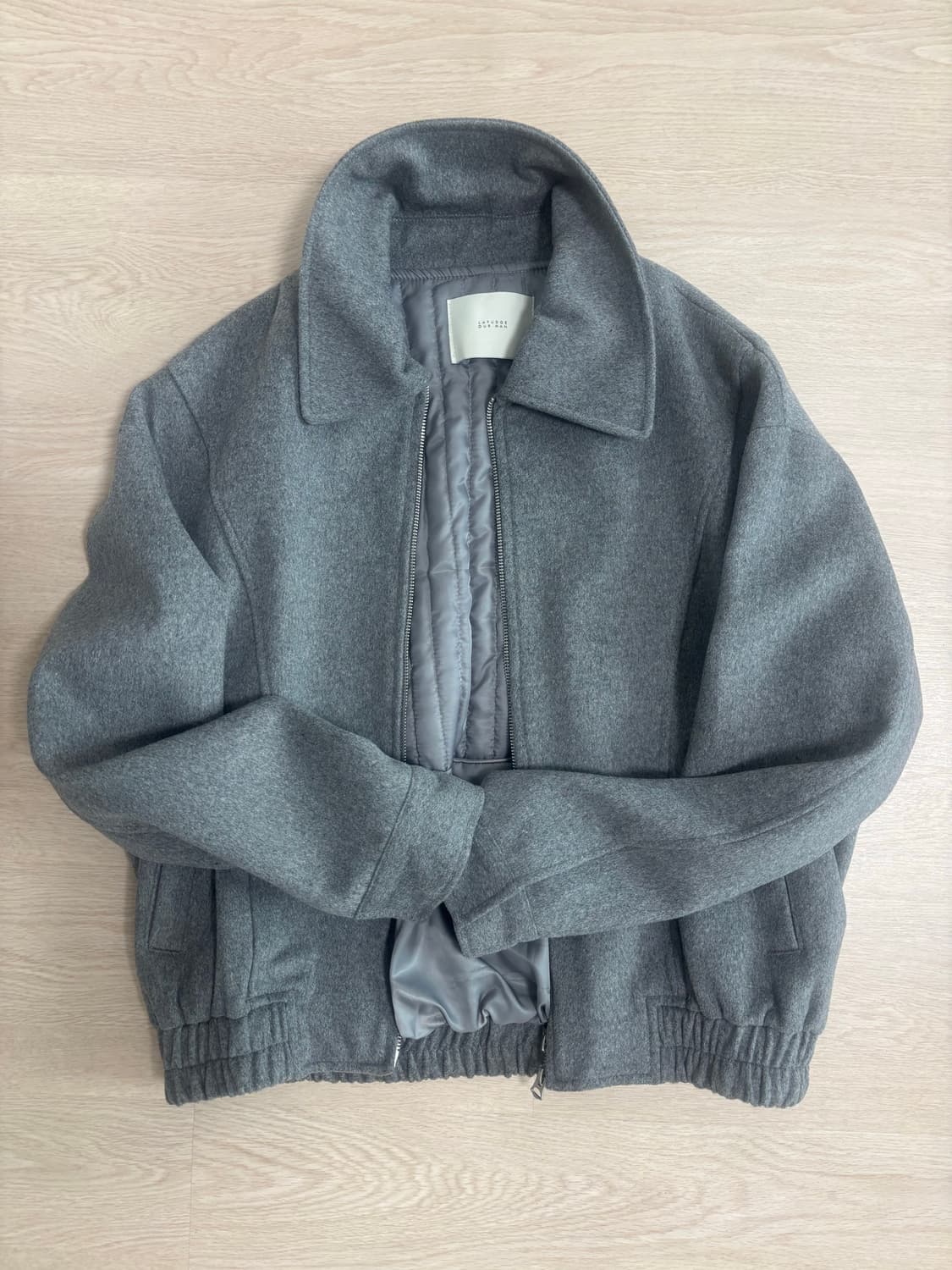 라퍼지스토어 울리치 블루종 멜란지 그레이 M 상품이미지2