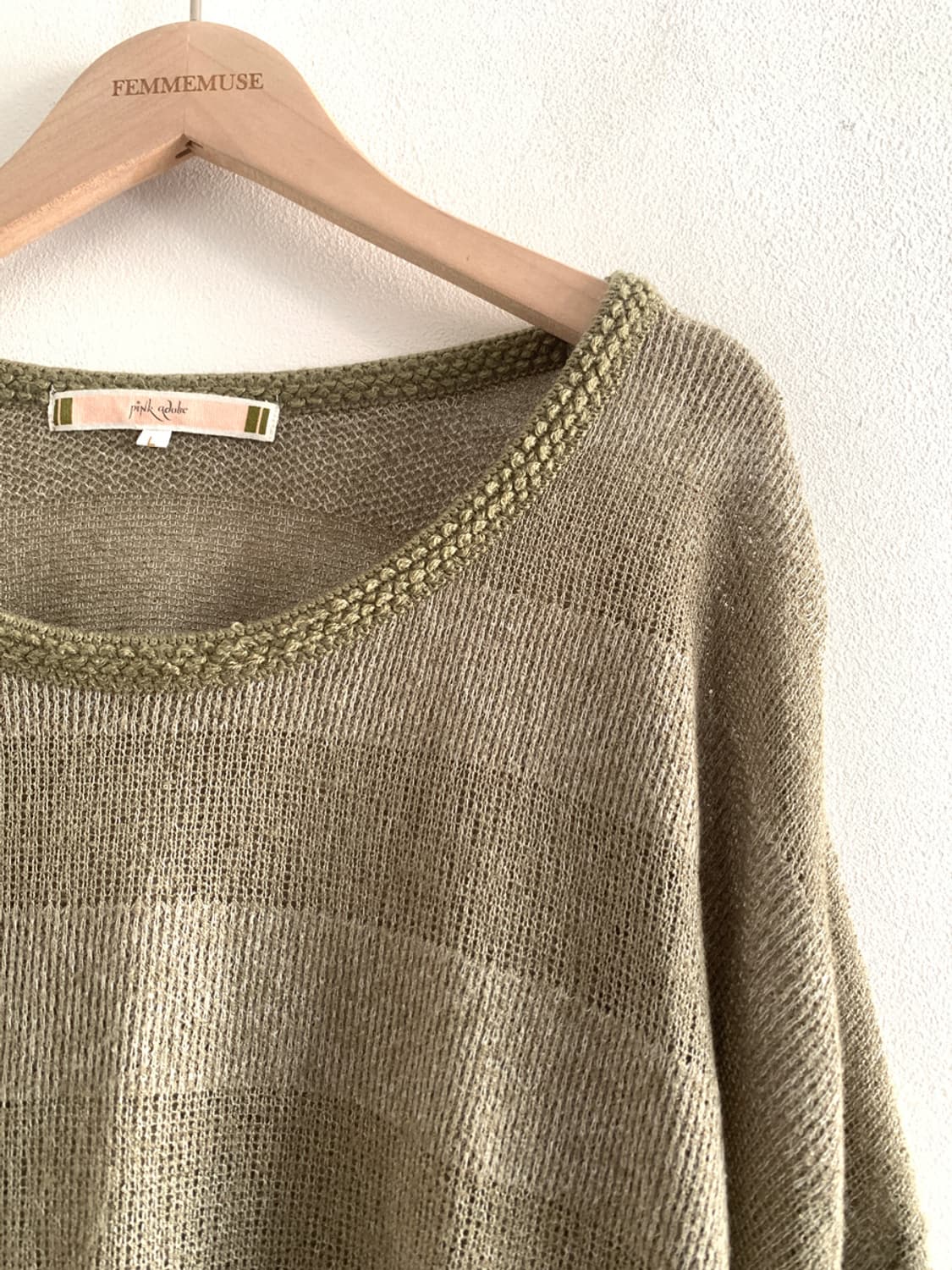 (Vintage)Bohemian Stripe Loose Knit 상품이미지2