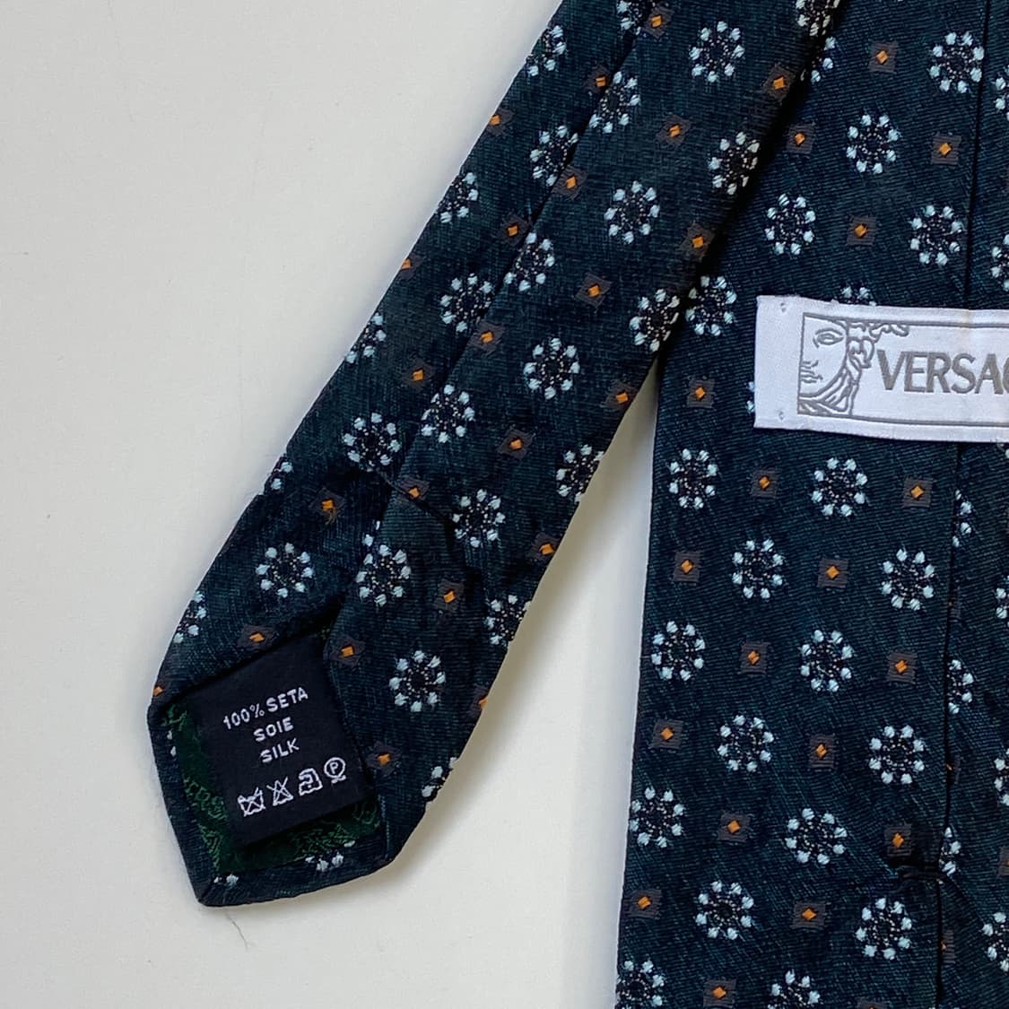 Versace 베르사체 정품 명품 넥타이 8.6cm 상품이미지6