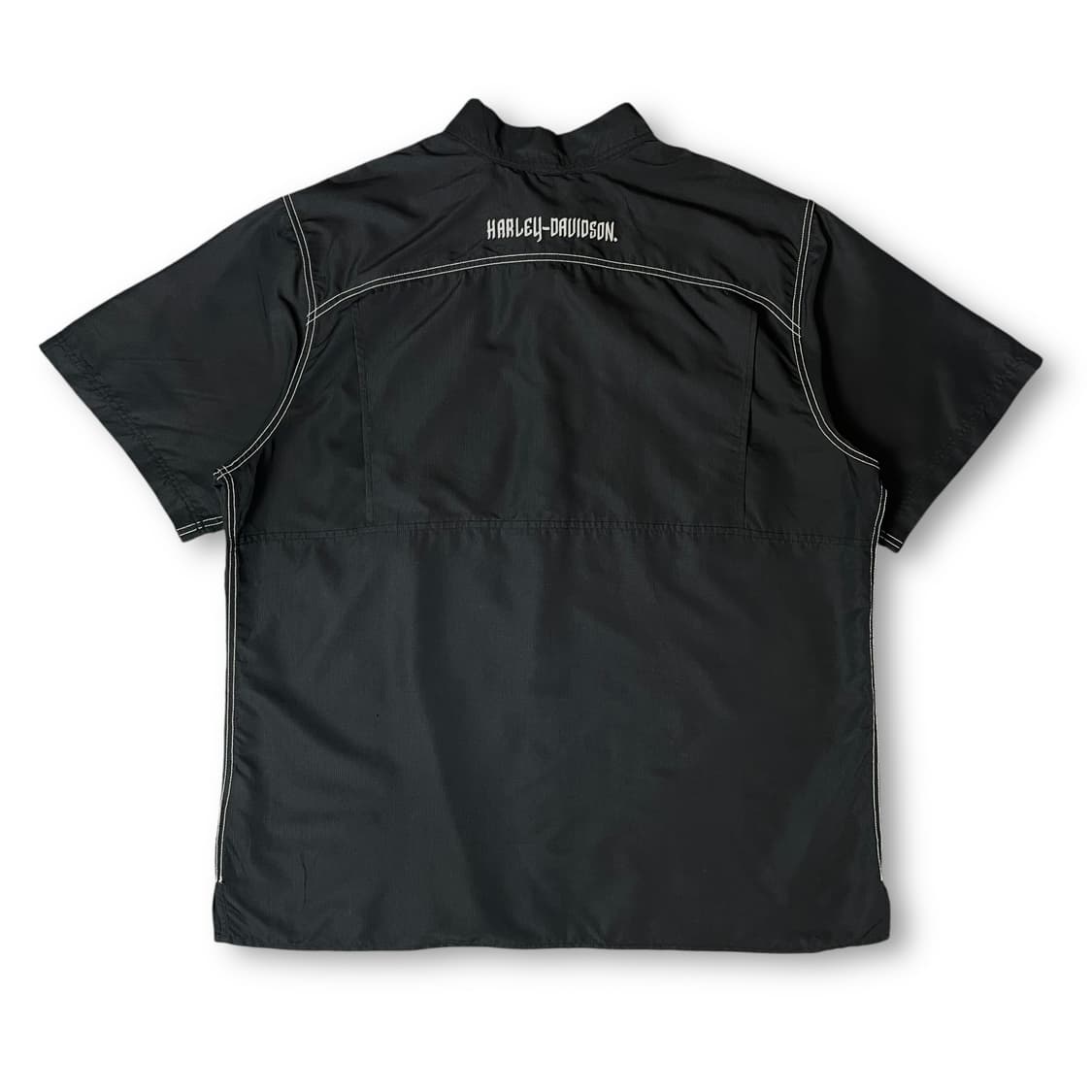 할리데이비슨 블랙 스티치 반팔 셔츠 2XL 상품이미지2
