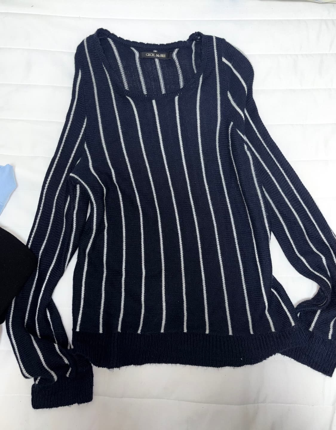 세실맥비 스트라이프 니트 상품이미지1