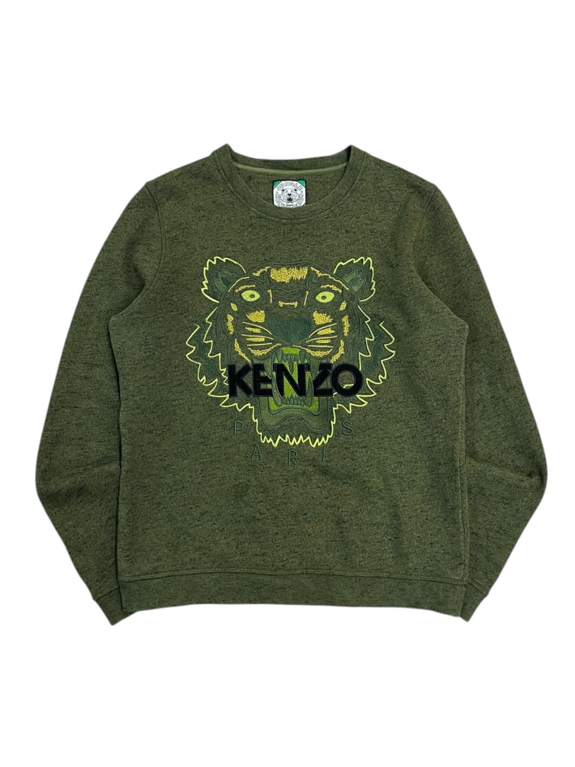 겐조 자수 맨투맨 그린 L #csz2380 상품이미지3